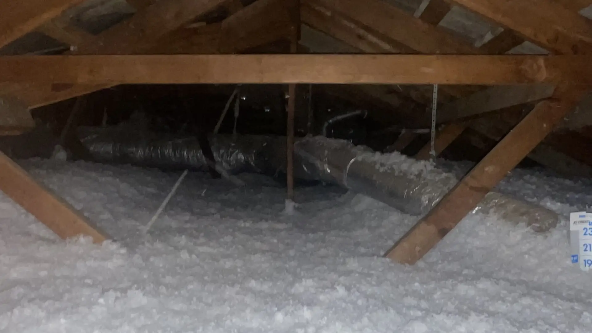 Attic insulation